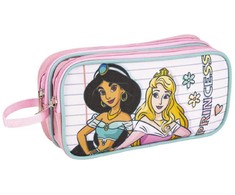 Dvigubas penalas Princesses Disney 22,5 x 8 x 10 cm Rožinė