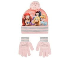 Kepurė CERDÁ Disney Princess hat and gloves set