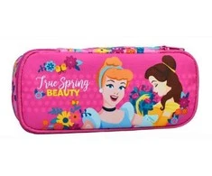 Disney Princess Spring 2 skyrių pieštukų dėklas, 26 cm