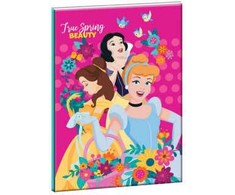 Disney Princess Spring B/5 linijinis užrašų sąsiuvinis 40 lapų