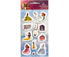 Disney Princess Sukurk Savo Istoriją Disney Princess Pūkuotų Putų Lipdukų Rinkinys