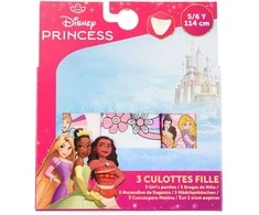 Disney Princess vaikiški apatiniai, kelnaitės (3 vnt./pakuotė)