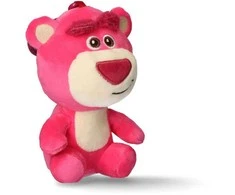 CERDÁ „Disney Toy Story Lotso“ 3D pliušinė figūrėlė su pakabuku, krepšio pakabuku 13 cm