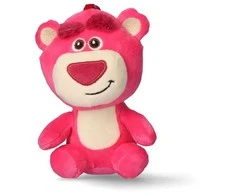 CERDÁ „Disney Toy Story Lotso“ 3D pliušinė figūrėlė su pakabuku, krepšio pakabuku 13 cm