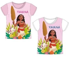 Disney Vaiana Adventure vaikiški trumpi marškinėliai, 2-6 metų vaikams