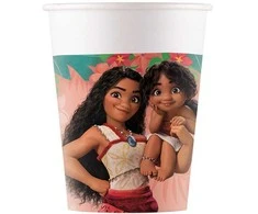 Disney Vaiana Buriavimo Spirit 8 vnt. popierinių puodelių 200 ml FSC
