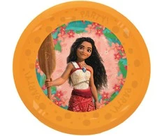 „Disney Vaiana Sailing Spirit“ mikro plastikinės lėkštės, 4 vnt., 21 cm