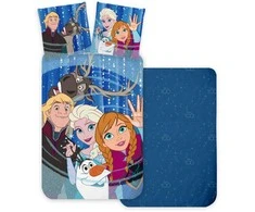 „Disney“ vaikiška patalynės komplektas „Ledo šalis“ 100–135 cm, 40–60 cm