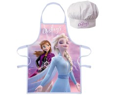 Kepurė „Disney“ vaikiška prijuostė „Frozen“: „Likimo šauksmas“ – dviejų dalių rinkinys