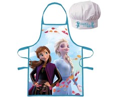 Kepurė „Disney“ vaikiška prijuostė su dviem dalimis – „Frozen Leaves“