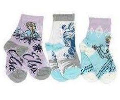 Disney vaikiškos kojinės su užrašu „Ledo šalis“ 23/26