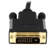 Kabelis StarTech DisplayPort - DVI-D 0.9m juoda (DP2DVIMM3BS)