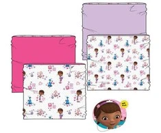 Doc McStuffins Disney Doc McStuffin vaikiškas šalikas, kaklaskarė