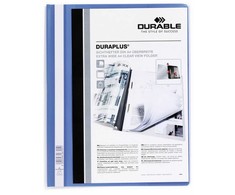 Durable Presentation folder DURAPLUS® A4+ mėlynas