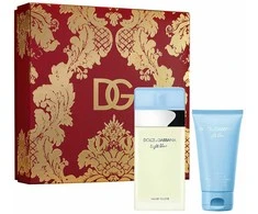 Kvepalų rinkinys moterims Dolce &amp; Gabbana Light Blue (EDT, 100 ml + kūno kremas 50 ml)