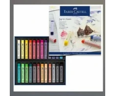 Pastelinės kreidelės Faber-Castell Goldfaber, 24 spalvos
