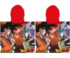 Toei Animation Dragon Ball Z microfibre poncho towel
