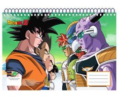 „Dragon Ball Namek“ spiralinis eskizų sąsiuvinis, A4, 30 lapų