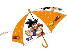 „Dragon Ball“ pusiau automatinis permatomas vaikiškas skėtis √ò83 cm