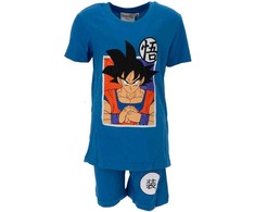 „Dragon Ball Saiyan Mėlyna“ vaikiška trumpa pižama 7 metai / 122 cm