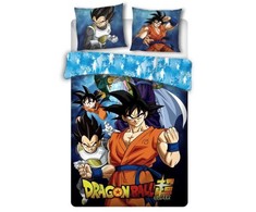 „Dragon Ball Saiyan“ patalynės komplektas 140–200 cm, 65–65 cm