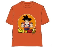 „Dragon Ball Saiyan“ vaikiški trumpi marškinėliai, 6–12 metų