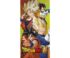 „Dragon Ball SSJ1“ vonios rankšluostis, paplūdimio rankšluostis 70x140cm
