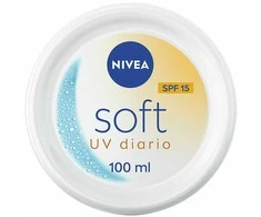 Nivea Soft drėkinamasis kremas su SPF15, 100 ml