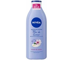 Nivea Aceite En Locion Flor Cerezo y Jojoba, 400 ml