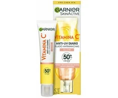 Garnier Skinactive Vitamina C Fluido Antimanchas Spf50 Glow, 40 ml