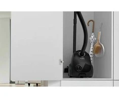 Bosch Dulkių siurblys su maišeliu, Juodos spalvos (BGBS2LB1)