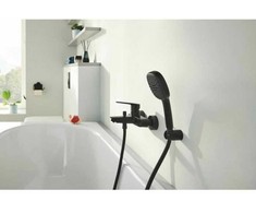 Grohe rokas duša Vitalio Comfort 110 II, matēta melna