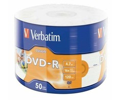 Verbatim DVD-R 4.7 GB 16x 50 vnt (43793)