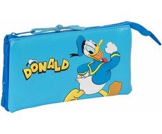 Safta Dvigubas penalas Donald Mėlyna 22 x 12 x 3 cm