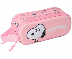 Safta Snoopy 3D double pencil case