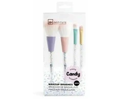 IDC Institute Candy makiažo šepetėlių rinkinys iš 4 dalių
