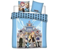 Dvigulė antklodės užvalkalas „Fairy Tail“ 240–220 cm, 63 x 63 cm, mikropluoštas
