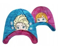 Dvipusė vaikiška Disney Frozen kepurė 52-54 cm