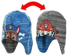 Dvipusė vaikiška kepurė „Paw Patrol“ 52-54 cm