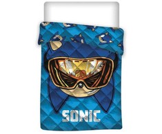 Dygsniuota lovatiesė „Sonic the Hedgehog“, antklodė 140x200cm