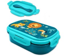Pietų dėžutė + stalo įrankiai 21x14x6cm Jungle KL11266 Kids Euroswan