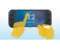 HORI - aukščiausios kokybės ekrano apsauginis filtras, skirtas Nintendo Switch 2 - skaidrus