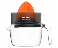 Taurus CITRUS COMPACT Hand juicer 30 W Juodas, Oranžinis, Transparent