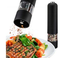 Pepper mill salt spice inox electric