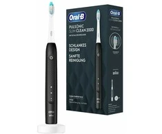 Elektrinis dantų šepetėlis Braun Oral-B Pulsonic Slim Clean 2000, Juodas