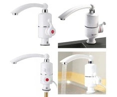 Electric instantaneous water heater tap