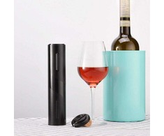 Electric corkscrew wine opener cutter