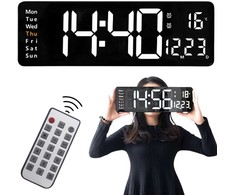 Skaitmeninis LED laikrodis su žadintuvu ir temperatūros matuokliu