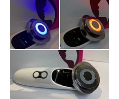 EMS veido masažuoklis ir valiklis su LED fotonais