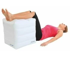 Sundo Pripučiamas Pagalvė - Pripučiamas Kubas 420x390x460mm PVC 30kg Apkrovos Baltas